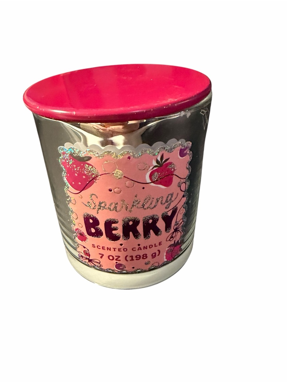 Sparkling Berry Scented Candle NWT